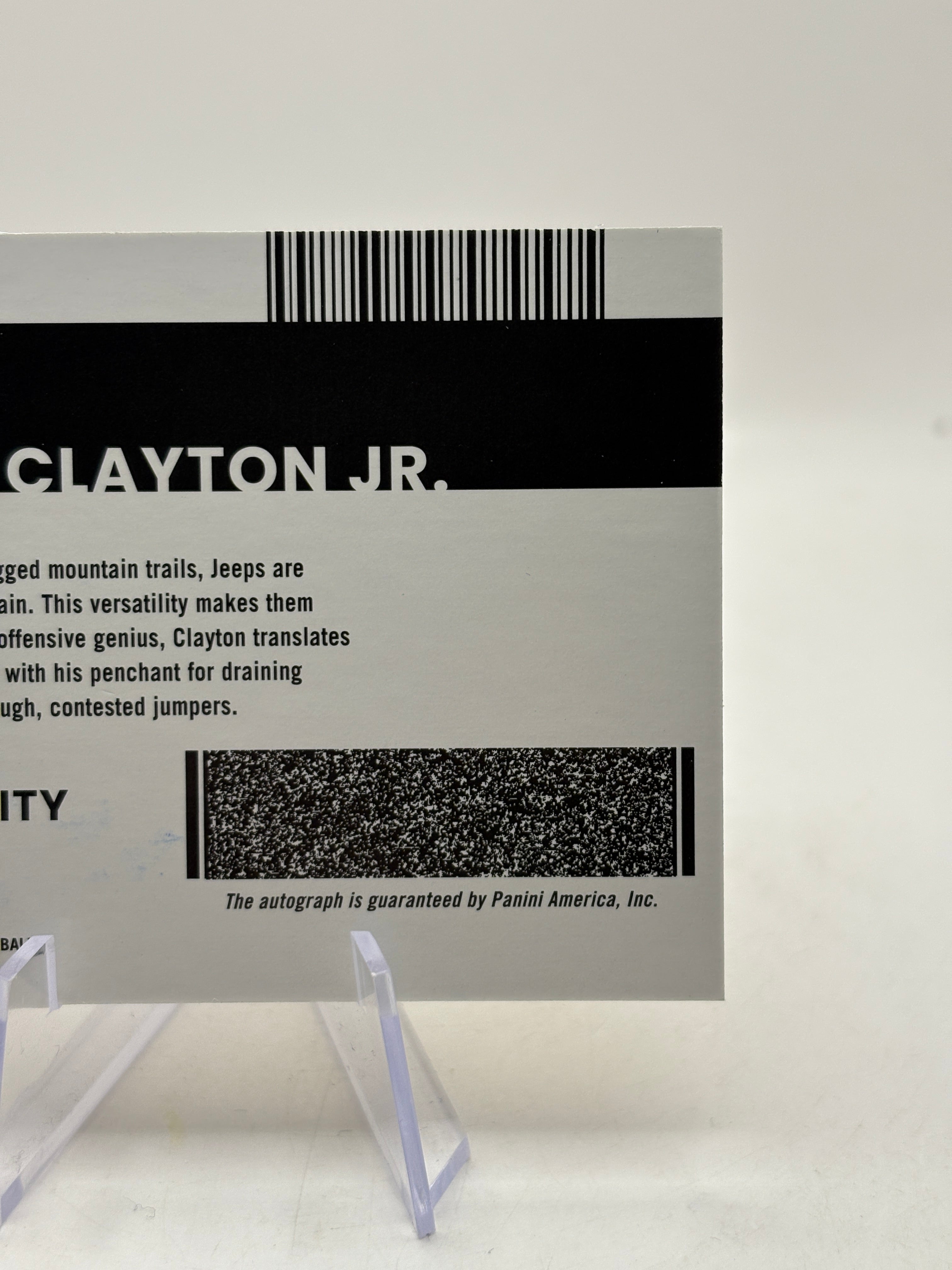 Walter Clayton Jr 2025-26 Donruss License to Drive Rookie RC Auto /10 FRENLY BRICKS - Open 7 Days